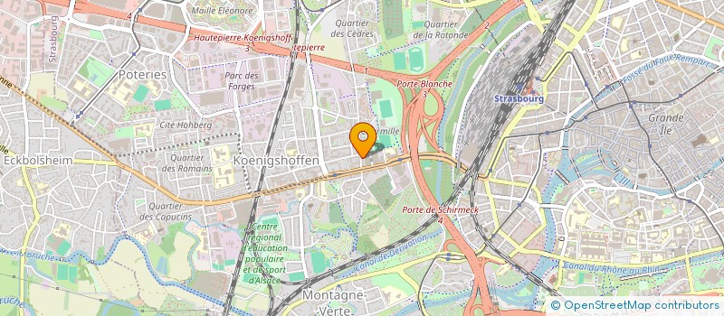 localisation de l'entreprise MADAME LAUREN BOUYSSON à STRASBOURG