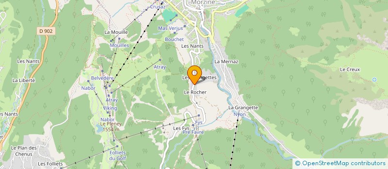 localisation de l'entreprise MADAME LAUREN BRETT à MORZINE