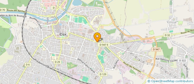 localisation de l'entreprise MADAME LAUREN BROOKS  DAX