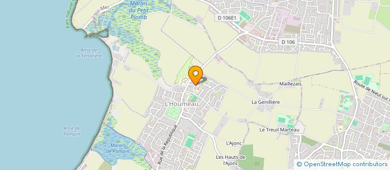 localisation de l'entreprise MADAME LAUREN CADE  LA ROCHELLE