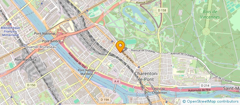 localisation de l'entreprise MADAME LAUREN CAGNAN  CHARENTON-LE-PONT