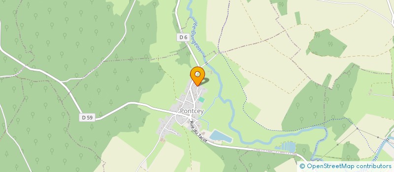 localisation de l'entreprise MADAME LAUREN CHATONNET  PONTCEY