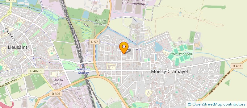 localisation de l'entreprise MADAME LAUREN CHIL à MOISSY-CRAMAYEL