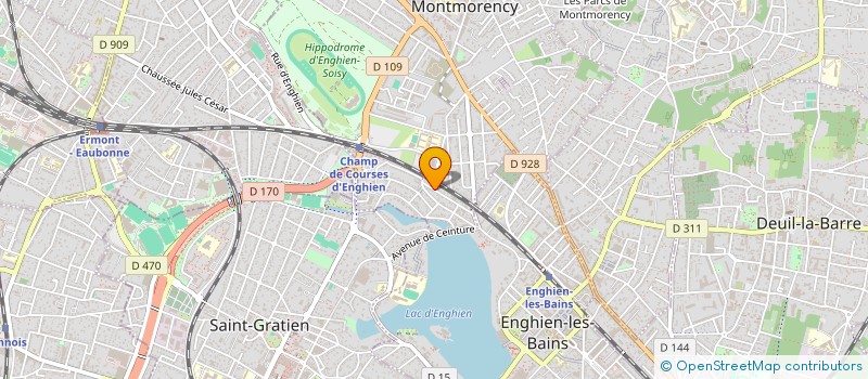 localisation de l'entreprise MADAME LAUREN DEBOST  SOISY-SOUS-MONTMORENCY