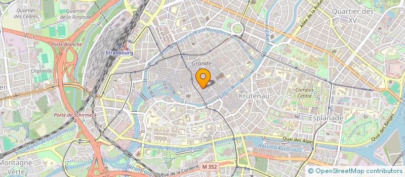 localisation de l'entreprise MADAME LAUREN DENEE à STRASBOURG