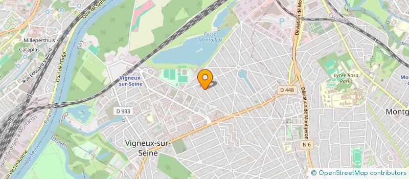 localisation de l'entreprise MADAME LAUREN FRANCHITTO à VIGNEUX-SUR-SEINE