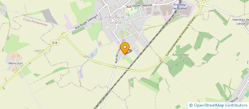 localisation de l'entreprise MADAME LAUREN GRIFFART à FRESNOY-LE-GRAND