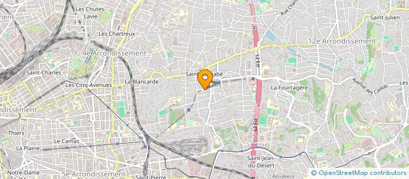 localisation de l'entreprise MADAME LAUREN GUEYDON  MARSEILLE