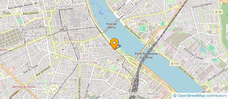 localisation de l'entreprise MADAME LAUREN HURET  BORDEAUX