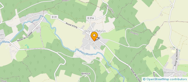 localisation de l'entreprise MADAME LAUREN LANGLOIS  ORLY-SUR-MORIN