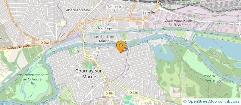 localisation de l'entreprise MADAME LAUREN LEMANDI  GOURNAY-SUR-MARNE