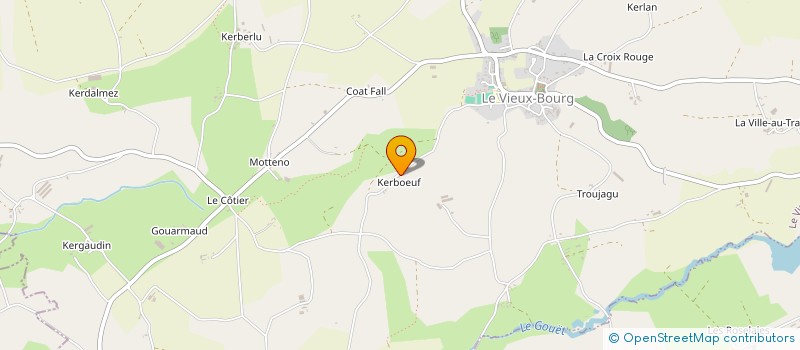 localisation de l'entreprise MADAME LAUREN LEPELLETIER  LE VIEUX-BOURG