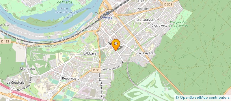 localisation de l'entreprise MADAME LAUREN PATTI  POISSY