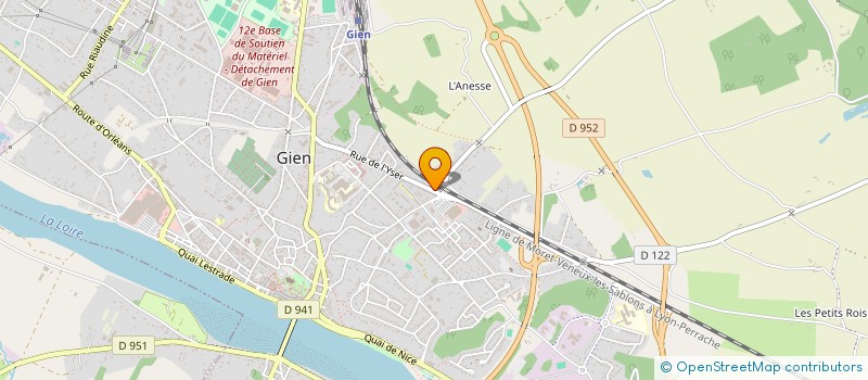 localisation de l'entreprise MADAME LAUREN PENER  SAINT-GONDON