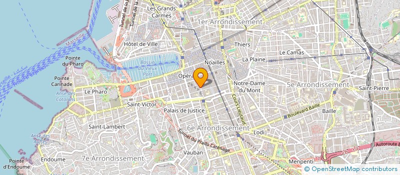 localisation de l'entreprise MADAME LAUREN PIZZIO  MARSEILLE