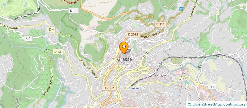 localisation de l'entreprise MADAME LAUREN SERAYET  GRASSE