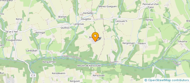 localisation de l'entreprise MADAME LAUREN SOULARD  CLEDEN-CAP SIZUN