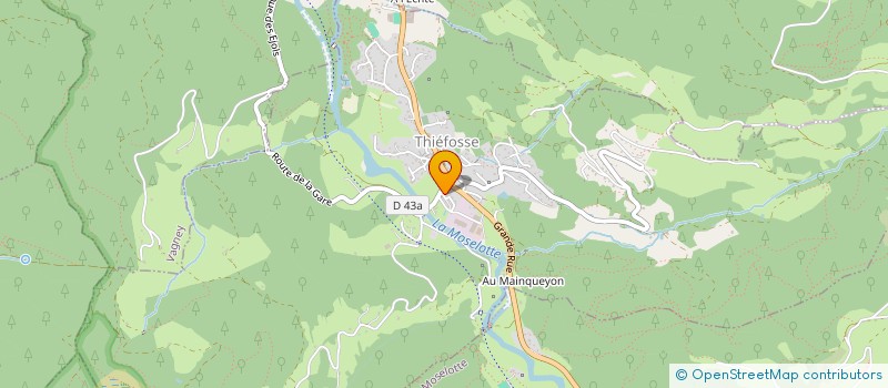 localisation de l'entreprise MADAME LAUREN WYROSLAK  XERTIGNY