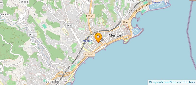 localisation de l'entreprise MADAME LAUREN ZUNINO à MENTON