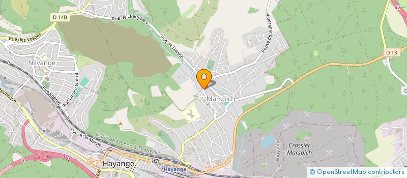 localisation de l'entreprise MADAME LAURENA BARBA  HAYANGE