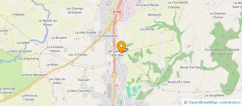 localisation de l'entreprise MADAME LAURENA LANDAIS  PLAINTEL