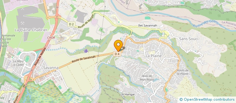 localisation de l'entreprise MADAME LAURENA RANDRIAMIHAMINA  SAINT-PAUL