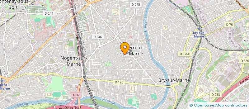 localisation de l'entreprise MADAME LAURENA SEBIRE à LE PERREUX-SUR-MARNE