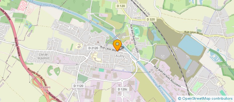 localisation de l'entreprise MADAME LAURENCE ABDELKADER  AUBY