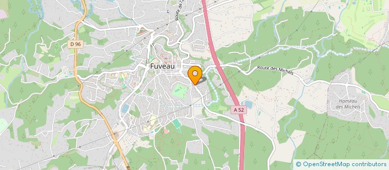 localisation de l'entreprise MADAME LAURENCE AGOSTINELLI  FUVEAU