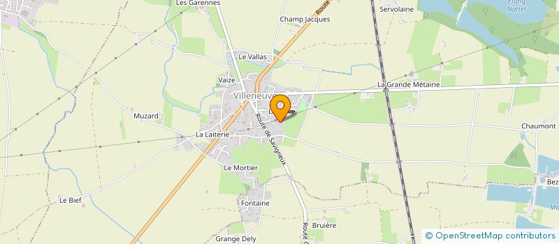 localisation de l'entreprise MADAME LAURENCE AGUESSY  VILLENEUVE