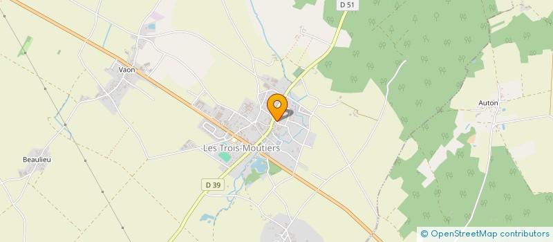 localisation de l'entreprise MADAME LAURENCE ALAGNA à LES TROIS-MOUTIERS
