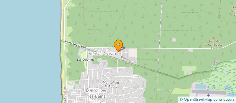 localisation de l'entreprise MADAME LAURENCE ALAMI  VENSAC