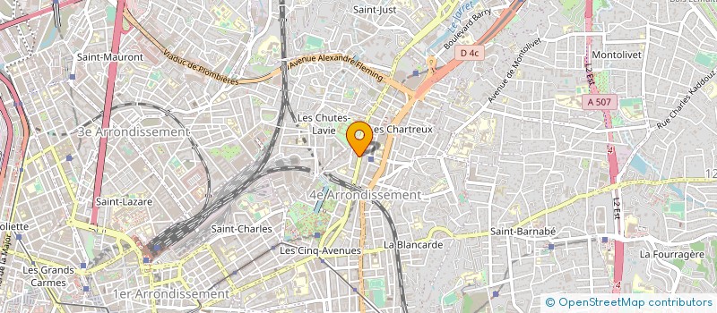 localisation de l'entreprise MADAME LAURENCE ALBERTO à MARSEILLE