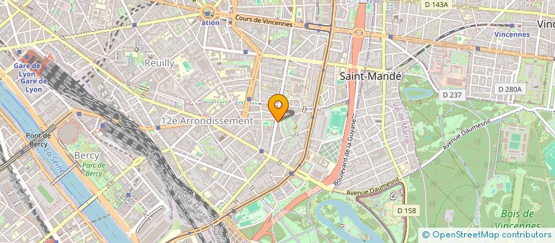 localisation de l'entreprise MADAME LAURENCE ALBOUZE à PARIS