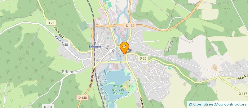 localisation de l'entreprise MADAME LAURENCE ALLANIC  BRIONNE