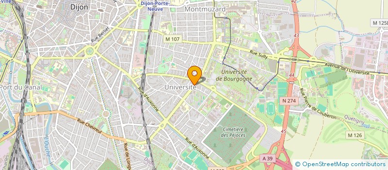localisation de l'entreprise MADAME LAURENCE ALLEGRE à DIJON