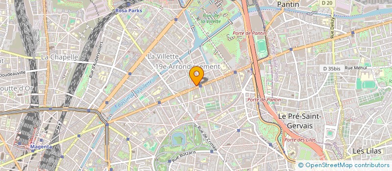 localisation de l'entreprise MADAME LAURENCE ALLEGRET  PARIS