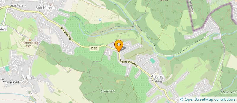 localisation de l'entreprise MADAME LAURENCE ALLEMAND  ALSTING