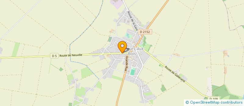 localisation de l'entreprise MADAME LAURENCE ALLIMONIER à CHILLEURS-AUX-BOIS