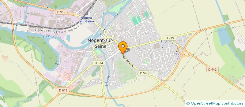 localisation de l'entreprise MADAME LAURENCE ALLOUCH  NOGENT-SUR-SEINE