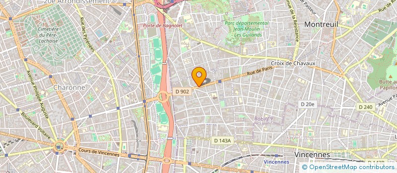 localisation de l'entreprise MADAME LAURENCE AMOURIQ à MONTREUIL