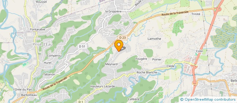 localisation de l'entreprise MADAME LAURENCE ANDRE à PETIT-BOURG