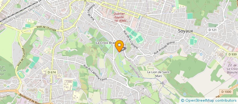 localisation de l'entreprise MADAME LAURENCE ANDRE à ANGOULEME