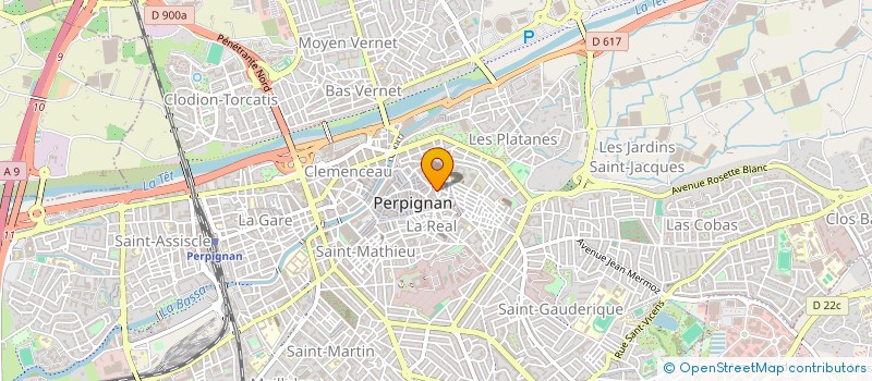 localisation de l'entreprise MADAME LAURENCE ANDRIEU  PERPIGNAN