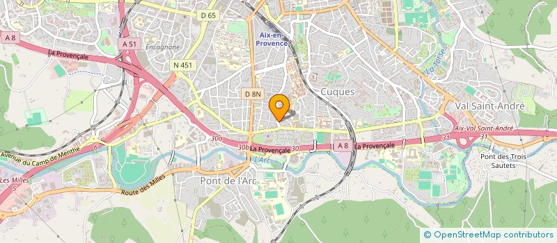 localisation de l'entreprise MADAME LAURENCE ANGELETTI à AIX-EN-PROVENCE