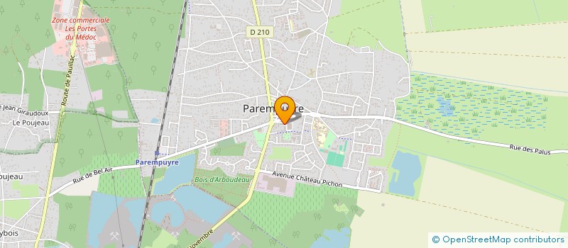 localisation de l'entreprise MADAME LAURENCE ARCHAMBAULT  PAREMPUYRE