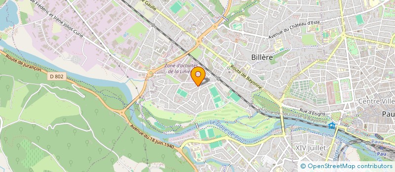 localisation de l'entreprise MADAME LAURENCE ARMARY à BILLERE