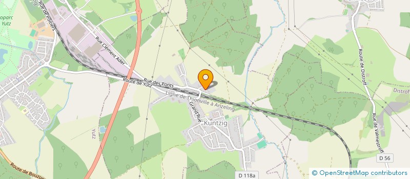 localisation de l'entreprise MADAME LAURENCE ARNAULD  KUNTZIG