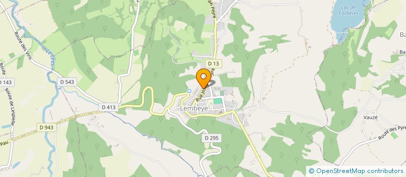 localisation de l'entreprise MADAME LAURENCE ARNOUT  LEMBEYE