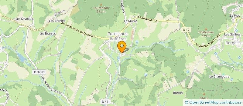 localisation de l'entreprise MADAME LAURENCE AUBAGUE  MATOUR